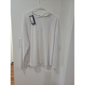 Vrst Men's Lightweight Essential Long Sleeve Tee Hoodie.  Size Large